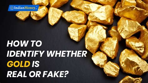 how to tell if gold is fake